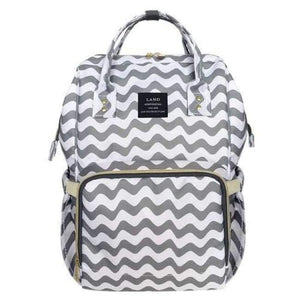 Planet Gates Wavy Fashion Maternity Bag Mummy Nappy Bags Brand Large Capacity Baby Bag Travel Backpack Design Nursing Diaper Bag Baby Care