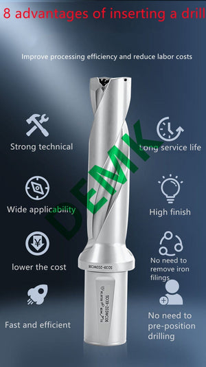 Planet Gates WC series insert bit U drill 2D 3D 4D 5D 14mm-50mm fast for Each WCMX WCMT series insert mechanical Lathe CNC drill bit set