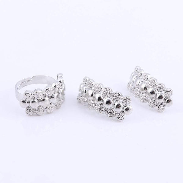 Planet Gates Wedding African Beads Jewelry Set Women African Costume Jewelry Set Dubai Silver Plated Necklace Sets