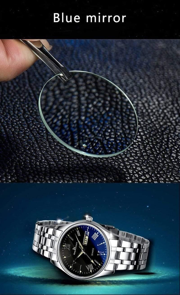 Planet Gates Wedding Couple Watches for Lovers Steel Waterproof Gifts Couples Watch Man and Ladies Dress Men Clock Reloj Hombre