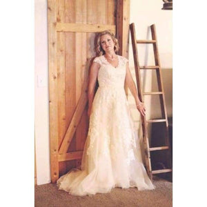 Planet Gates Wedding Dress robe de mariage gelinlik Beach Lace Wedding Dresses 2018 Plus Size vestido de noiva de renda