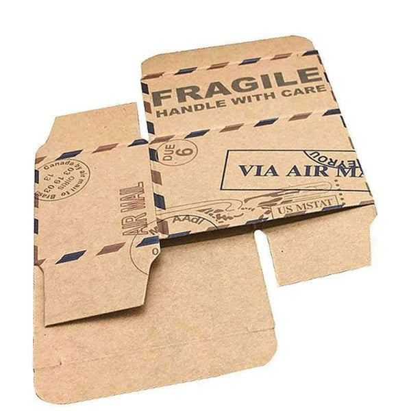 Planet Gates Wedding Gift Boxes 25 pcs Kraft Travel Theme Air Mail Wedding Favor Souvenirs Candy Boxes Festive Party Supplies caja de regalo