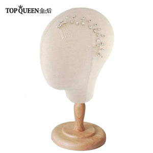 Planet Gates Wedding headband Elegant Hair Accessories Bridal Clips Double Hair Comb with Crystal Beaded Fast Shipping