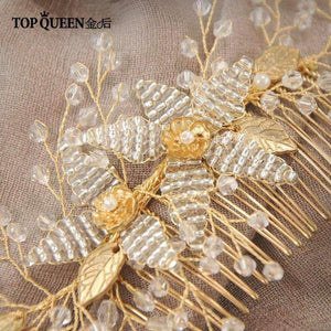Planet Gates Wedding headbands Crystal Hair Accessories Bride wedding comb hair Headpiece Prom Jewelry for Wedding hairpiece