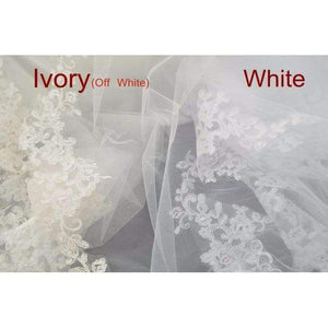 Planet Gates Wedding Veil 75cm Long Comb Lace Bridal Veil Elbow Length Wedding Accessories Veu De Noiva With Crystals EE303