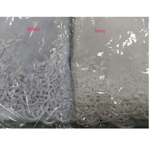 Planet Gates Wedding Veil Lace Cathedral wedding accessories White Ivory 3 M Cheap Long Voile Marriage Bridal Veil Without Comb