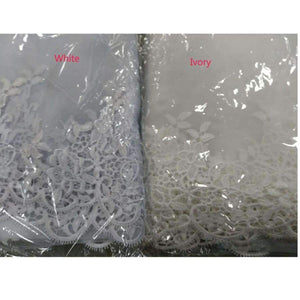 Planet Gates Wedding Veil Lace Cathedral wedding accessories White Ivory 3 M Cheap Long Voile Marriage Bridal Veil Without Comb