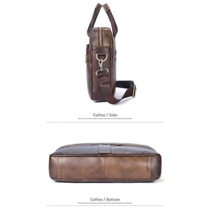 Planet Gates WESTAL Messenger Bag Men Shoulder Bag Genuine Leather Casual Male man briefcases laptop Men's Crossbody bags for Men 2019