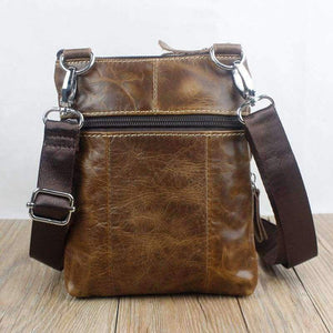 Planet Gates WESTAL Messenger Bag Men Shoulder bag Genuine Leather Small male man Crossbody bags for Messenger men Leather bags Handbags M701