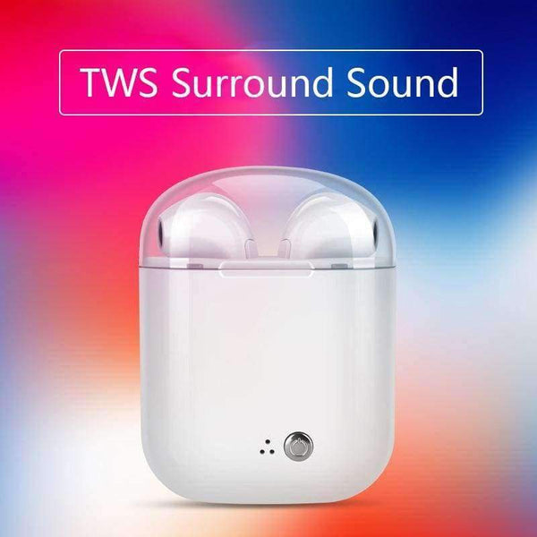 Planet Gates WH with Charging box Wireless Earphone Bluetooth Earphones Pair In-Ear Earbuds Headphones Stereo Headset with Mic for All Smart Phone