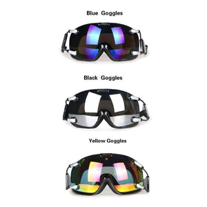 Planet Gates WH with yellow goggl Skateboard Ski Snowboard Helmet ski goggles Integrally-molded Ultralight Breathable Ski Helmet