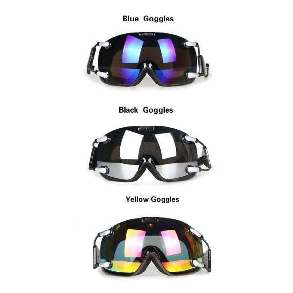 Planet Gates WH with yellow goggl Skateboard Ski Snowboard Helmet ski goggles Integrally-molded Ultralight Breathable Ski Helmet