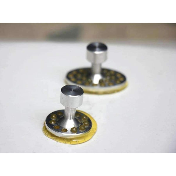 Planet Gates WHDZ PDR Tools 4 Size 8pcs Auto PDR Tool kit Aluminum Glue Puller Tabs For Car Dent Paintless Repair  Dent Removal Hand Tools