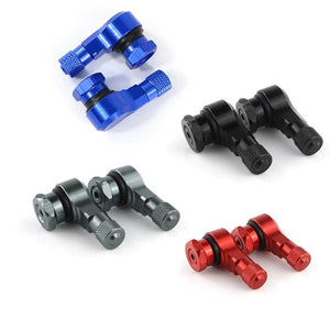Wheels Tires & Parts 11.3mm CNC Motorcycle Valve Stem 90 Degree Angle For BMW S1000R Wheel Tire Tubeless Valve Stems Aluminum