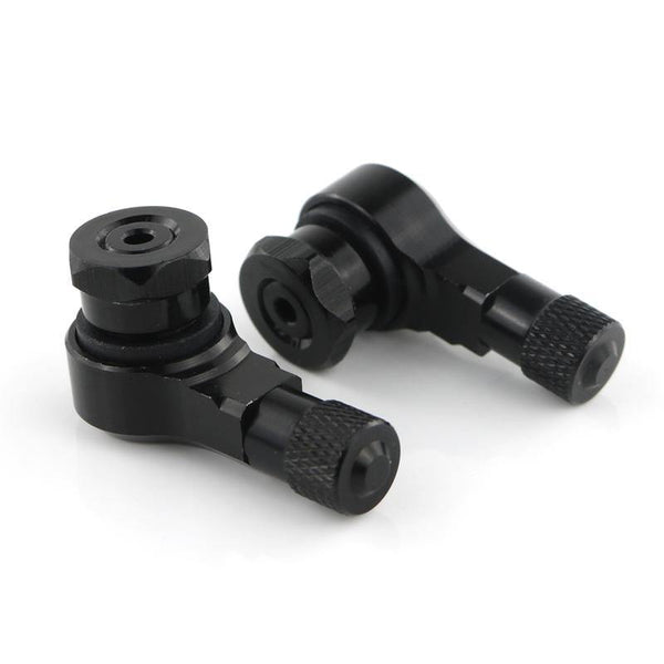 Wheels Tires & Parts 11.3mm CNC Motorcycle Valve Stem 90 Degree Angle For BMW S1000R Wheel Tire Tubeless Valve Stems Aluminum