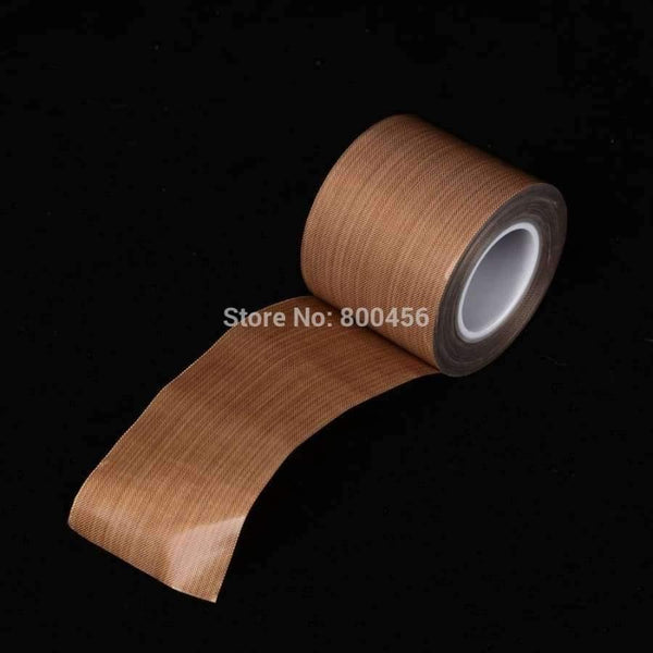 Planet Gates White 0.13mm 50mm / 10M Tape Teflon PTFE  Heat Tape  fiberglass fabric adhesive tape self adhesive alkali-resisting Tape