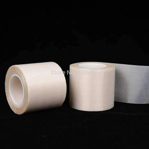 Planet Gates White 0.13mm 50mm / 10M Tape Teflon PTFE  Heat Tape  fiberglass fabric adhesive tape self adhesive alkali-resisting Tape