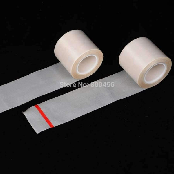 Planet Gates White 0.13mm 50mm / 10M Tape Teflon PTFE  Heat Tape  fiberglass fabric adhesive tape self adhesive alkali-resisting Tape