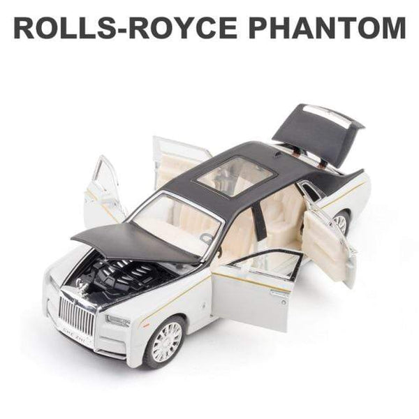 Planet Gates White 1:32 Rolls-Royce Phantom Alloy Car Model Diecasts & Toy Vehicles Toy Cars Kid Toys For Sound and light Children Gifts Boy Toy