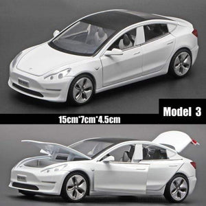 Planet Gates white 1:32 Tesla MODEL 3 Alloy Car Model Diecasts & Toy Vehicles Toy Cars Free Shipping Kid Toys For Children Gifts Boy Toy