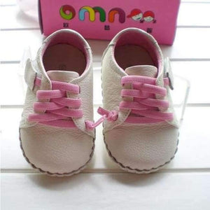 Planet Gates white / 1.5 Genuine Leather Shoes Indoor Baby Shoes Boys Girls Soft Anti-skid Toddler Shoes Fashion Light Blue First Walkers