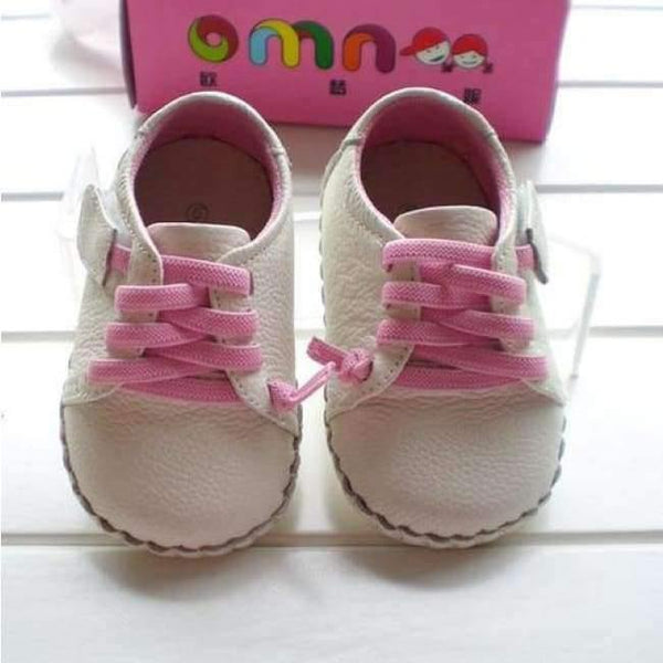 Planet Gates white / 1.5 Genuine Leather Shoes Indoor Baby Shoes Boys Girls Soft Anti-skid Toddler Shoes Fashion Light Blue First Walkers