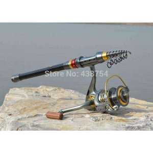 Planet Gates White / 1.8 m Carbon Fiber Telescopic Fishing Rod Portable Spinning Fishing Rod Pole Travel Sea Boat Rock Fishing Rod
