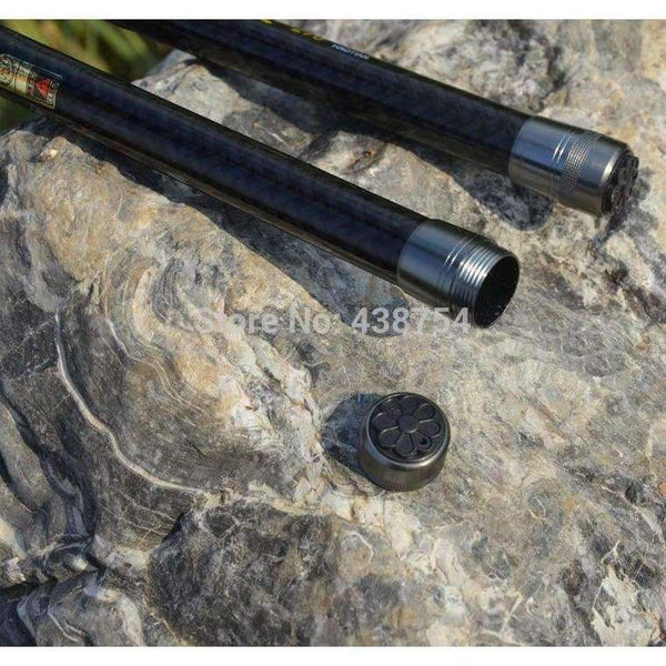 Planet Gates White / 1.8 m Carbon Fiber Telescopic Fishing Rod Portable Spinning Fishing Rod Pole Travel Sea Boat Rock Fishing Rod