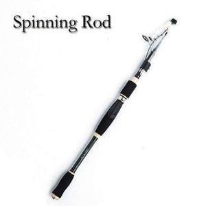 Planet Gates White / 1.8 m Fishing Rod 1.8m 2.1m 2.4m 2.7m Spinning Fishing Rod MH Hard Telescopic Fishing Rod Carbon Fiber Casting Rod