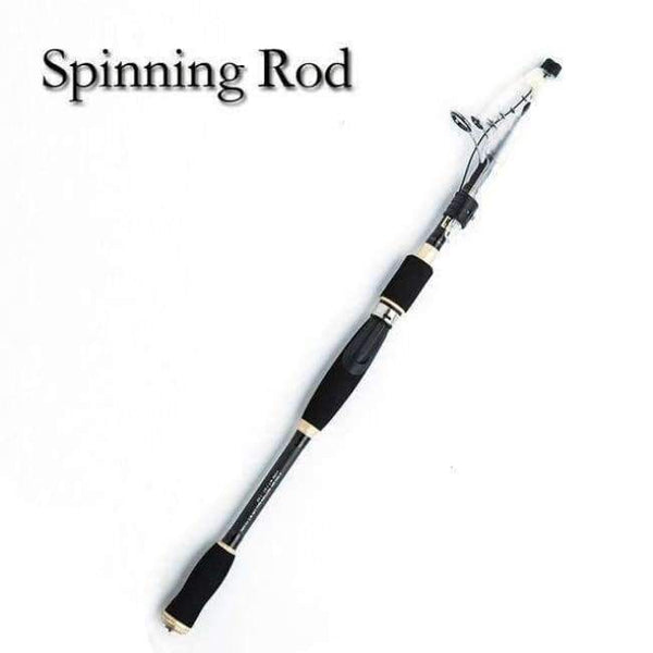 Planet Gates White / 1.8 m Fishing Rod 1.8m 2.1m 2.4m 2.7m Spinning Fishing Rod MH Hard Telescopic Fishing Rod Carbon Fiber Casting Rod