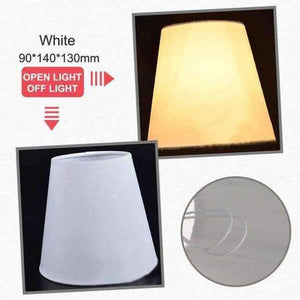 Planet Gates White 1 American Simple Style Lamp Shade Flax PVC Lamp Shade for Candle Crystal Chandeliers Wall Lamp Light Shade Abajur 90*140*130mm