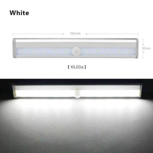 Planet Gates White 1 / Battery Model LED Wireless Motion Sensor Light USB Closet Stairs Night Light for Wardrobe Cupboard Drawer Trunk Hallway Kitchen Baby Nursing
