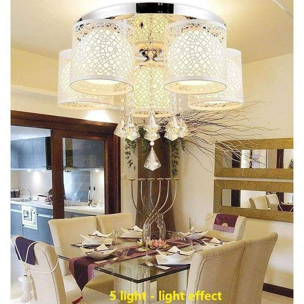 Planet Gates White / 1 Lights New hot crystal lamps, the living room / bedroom / restaurant / Home Furnishing / commercial lighting free shipping