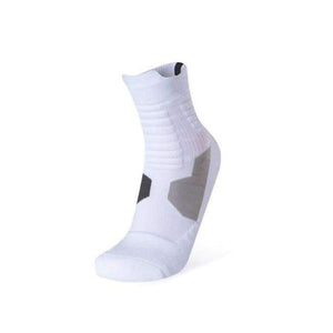 Planet Gates White / 1 pair Socks Towel Bottom Professional Sports Elite Run Socks Men's Women's Thickened Socks Football Adults Knee High Socks