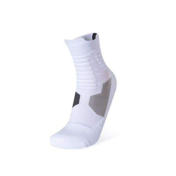 Planet Gates White / 1 pair Socks Towel Bottom Professional Sports Elite Run Socks Men's Women's Thickened Socks Football Adults Knee High Socks