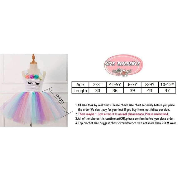 Planet Gates White / 10 Colorful Flowers Baby Girls Clothes Birthday Party Dresses Children  Birthday Gift  Tutu Costume Summer Girl Tutu Dress