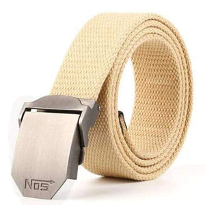 Planet Gates white / 110cm Hot male tactical belt Top quality Elastic Canvas belts for men NO5 Automatic buckle Outdoor Sport Long 160cm White Weave straps