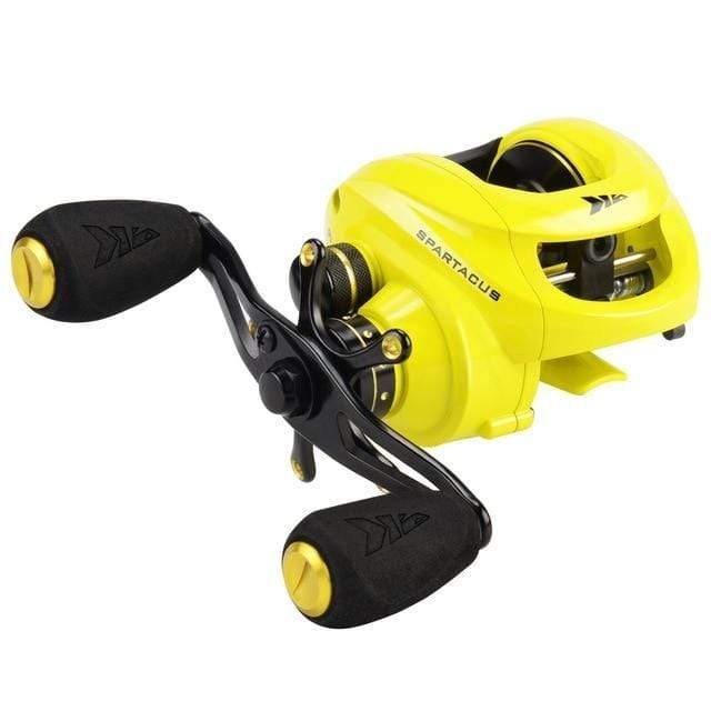 Planet Gates Spartacus/Spartacus Plus Baitcasting Reel 8KG Drag Power 11+1 Ball Bearings 6.3:1 High Speed 230g Fishing Reel