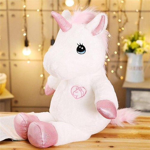 35-150CM New Style Soft Cute Hug Unicorn Plush Toy Stuffed Animal Unicorn Doll Pillow Cushion Decoration Ornament Sofa Cushion G