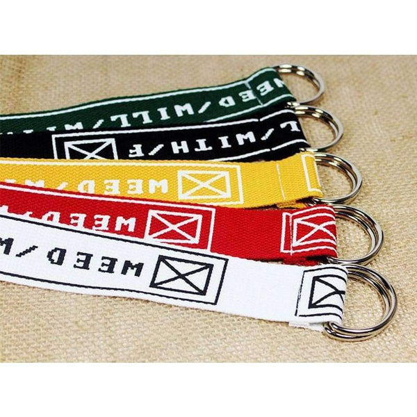 Planet Gates white / 120cm IFENDEI Yellow Unisex Belt Men's Casual Belt Women Canvas Belts For Jeans Double Ring Buckle Strap Fabric Embroidered Waistband