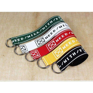 Planet Gates white / 120cm IFENDEI Yellow Unisex Belt Men's Casual Belt Women Canvas Belts For Jeans Double Ring Buckle Strap Fabric Embroidered Waistband