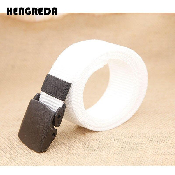 Military Men Belt Army Belts Adjustable Belt Men Outdoor Travel Tactical Waist Belt With Plastic Buckle For Pants 120cm