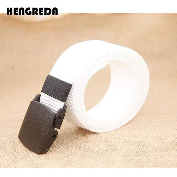 Military Men Belt Woman Army Belt Tactical Wide Waist Belts Plastic Buckle Light Weight Black Belt Nylon Travel 120cm 130cm