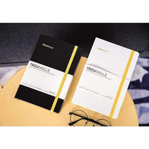 Planet Gates White / 14x21cm Dotted Creative Office Notebook Hard Lattice Diary Thick Simple Notepad Bullet Journal Bujo Notebooks Puntos Point Writing Pads