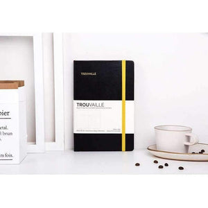 Planet Gates White / 14x21cm Dotted Creative Office Notebook Hard Lattice Diary Thick Simple Notepad Bullet Journal Bujo Notebooks Puntos Point Writing Pads