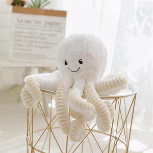 18-80cm Lovely Simulation Octopus Pendant Plush Stuffed Toy Soft Animal Home Accessories Cute Doll Children Christmas Gifts