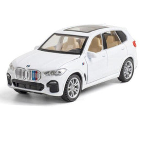 Planet Gates White 2 1:32 BMW X5 SUV Alloy Car Model Diecasts & Toy Vehicles Metal Toy Car Model Simulation Sound and Light Collection Childrens Gift