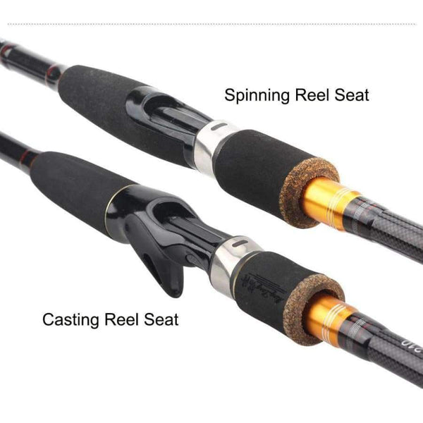 Planet Gates Hvid / 2.1 m Ny Fiskestang Spinnestang 99% Kulfiber Teleskopisk 2.1M 2.4M 2.7M Fiskestang Rejsestang Grej Peche