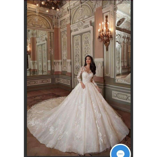 Planet Gates White / 2 / 100cm Wedding Dress  Mermaid Wedding Dresses Romantic Bride Dress Custom Made Fashionable Vestidos De Noiva Em Renda