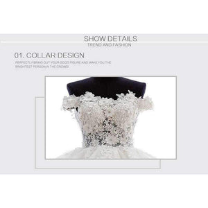 Planet Gates White / 2 New White Short Wedding Dresses The Brides Lace Wedding Dress Off The Shoulder Zipper Organza Wedding Dress